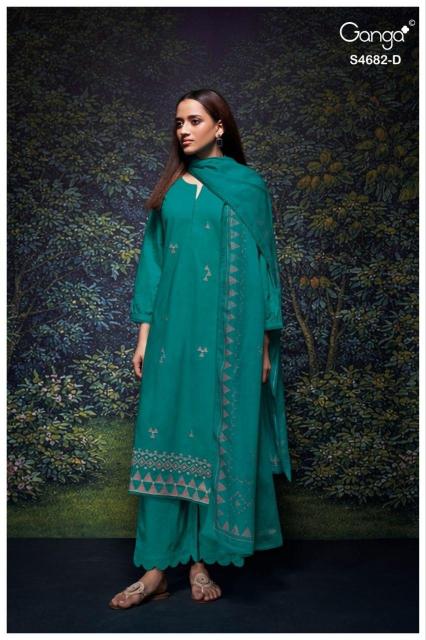 Ganga ivaers 4682 wholesale ladies dress material suppliers in chennai  - wholesale export